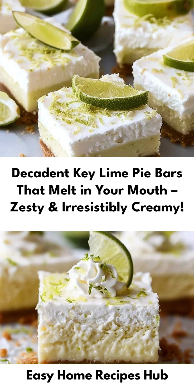 Key Lime Pie Bars