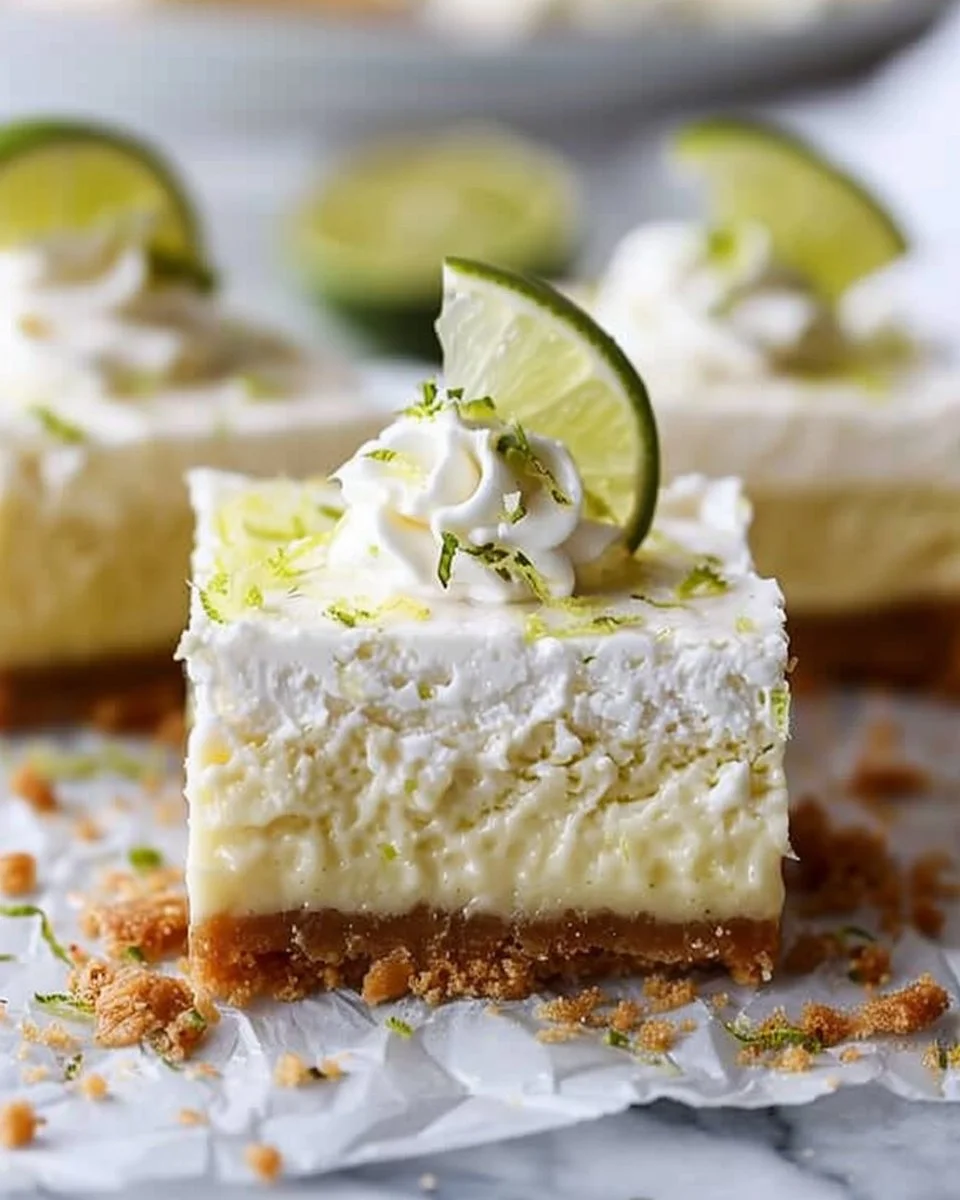 Key Lime Pie Bars