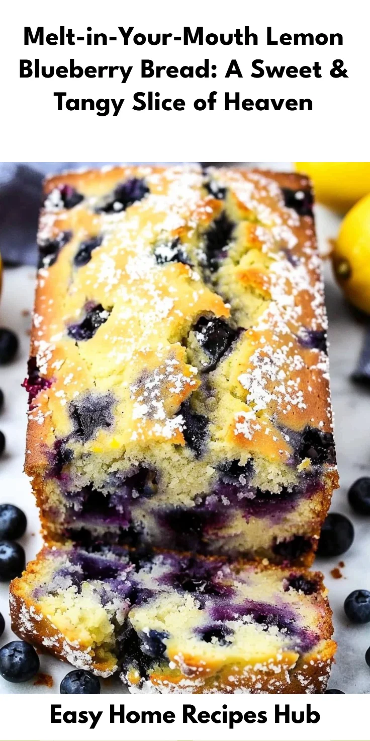Lemon Blueberry Bread