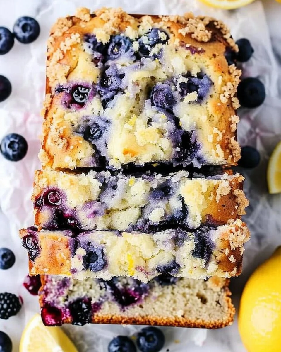 Lemon Blueberry Bread
