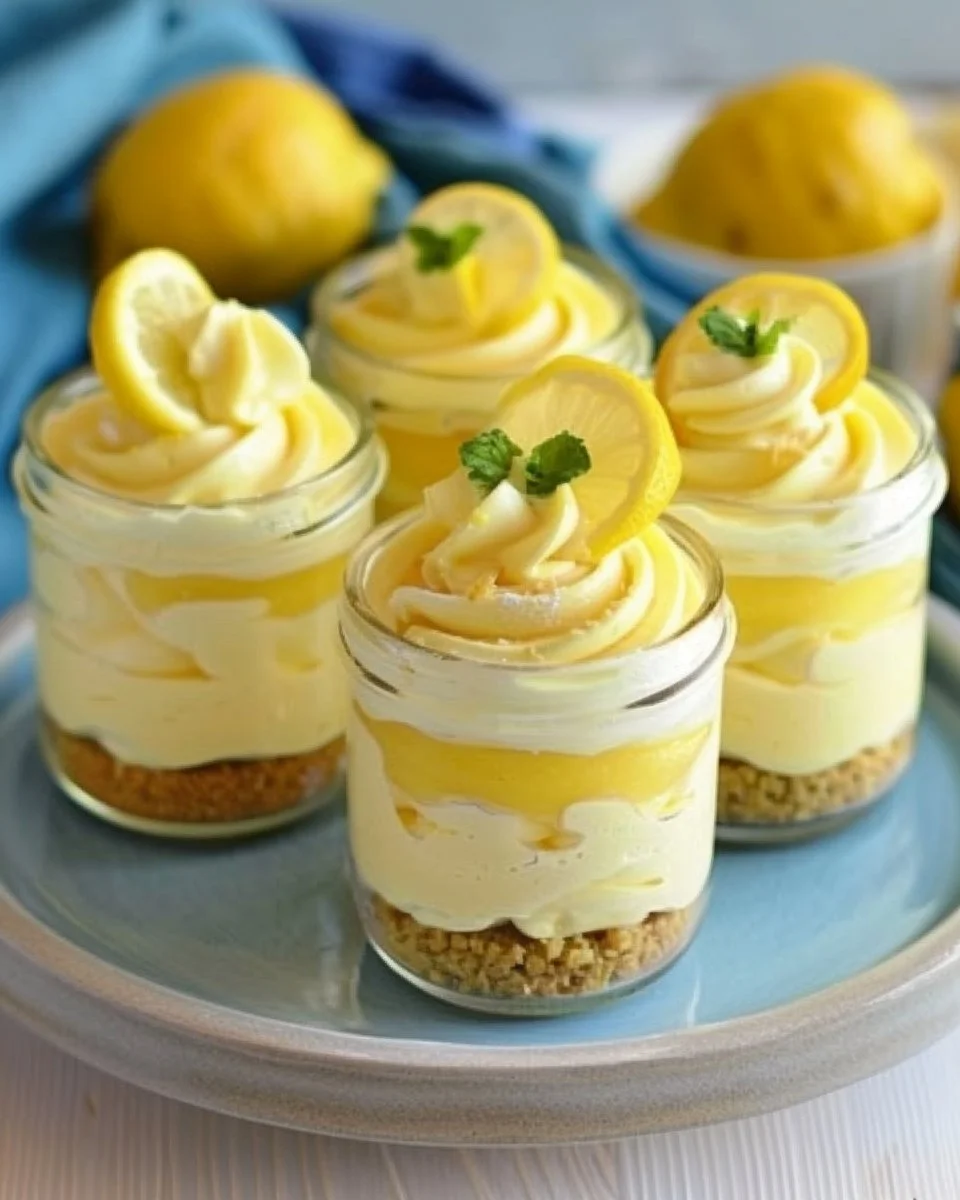 Lemon Cheesecake Mousse