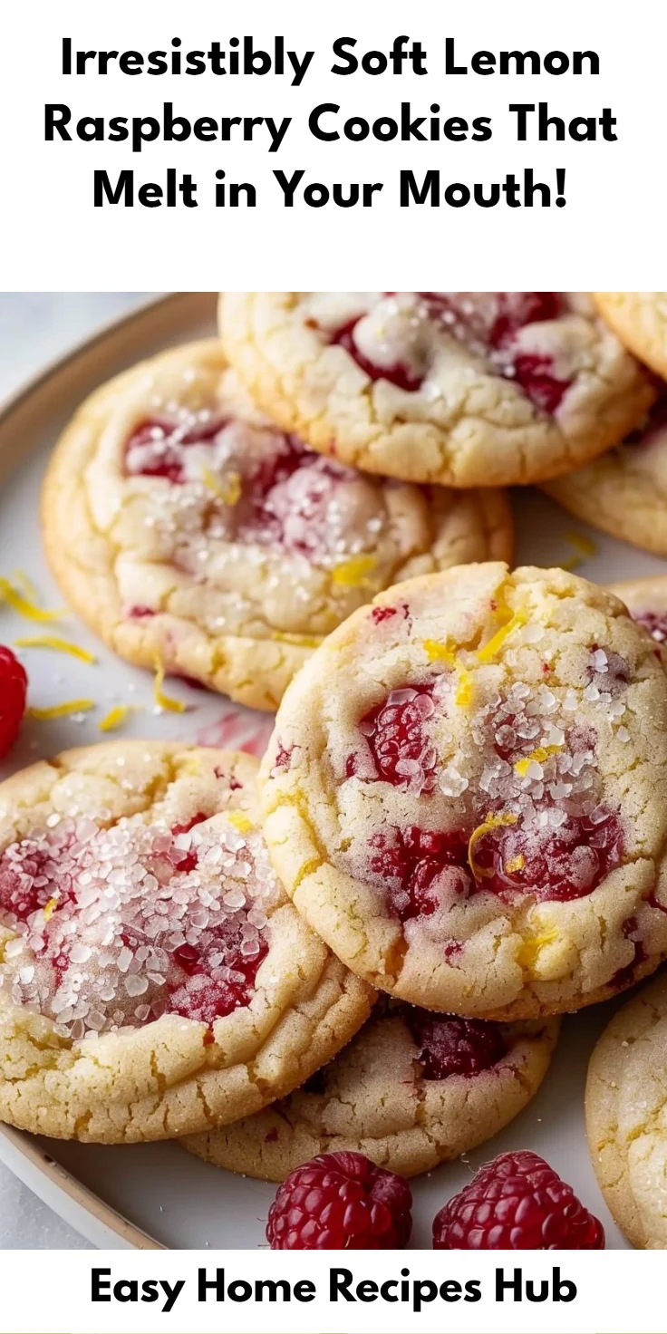 Lemon Raspberry Cookies