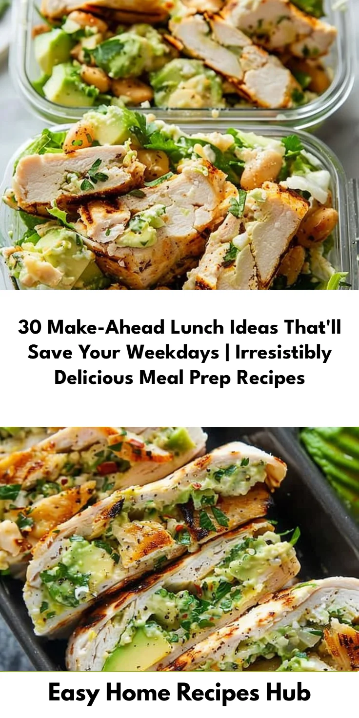 Make-Ahead Lunch Ideas That'll Save Your Weekdays
