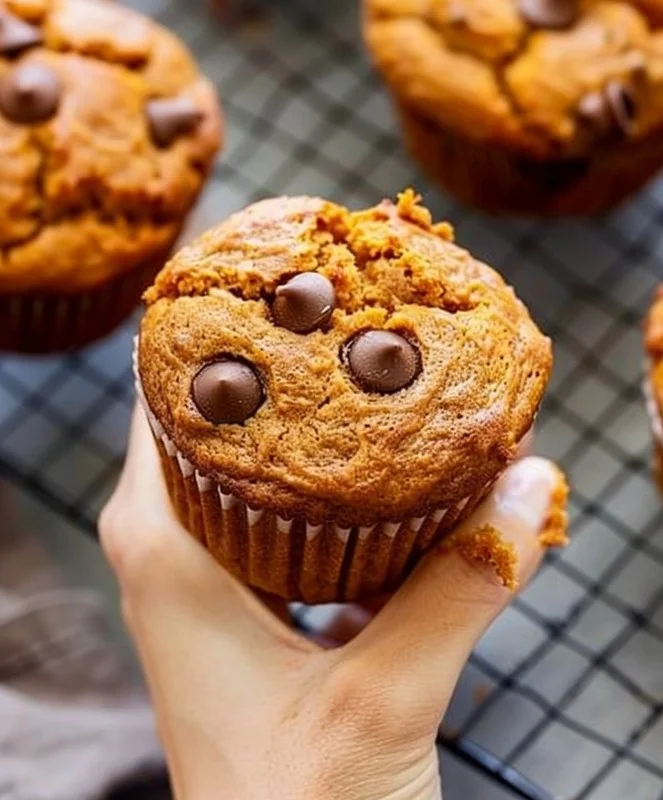 Flourless Peanut Butter Sweet Potato Muffins