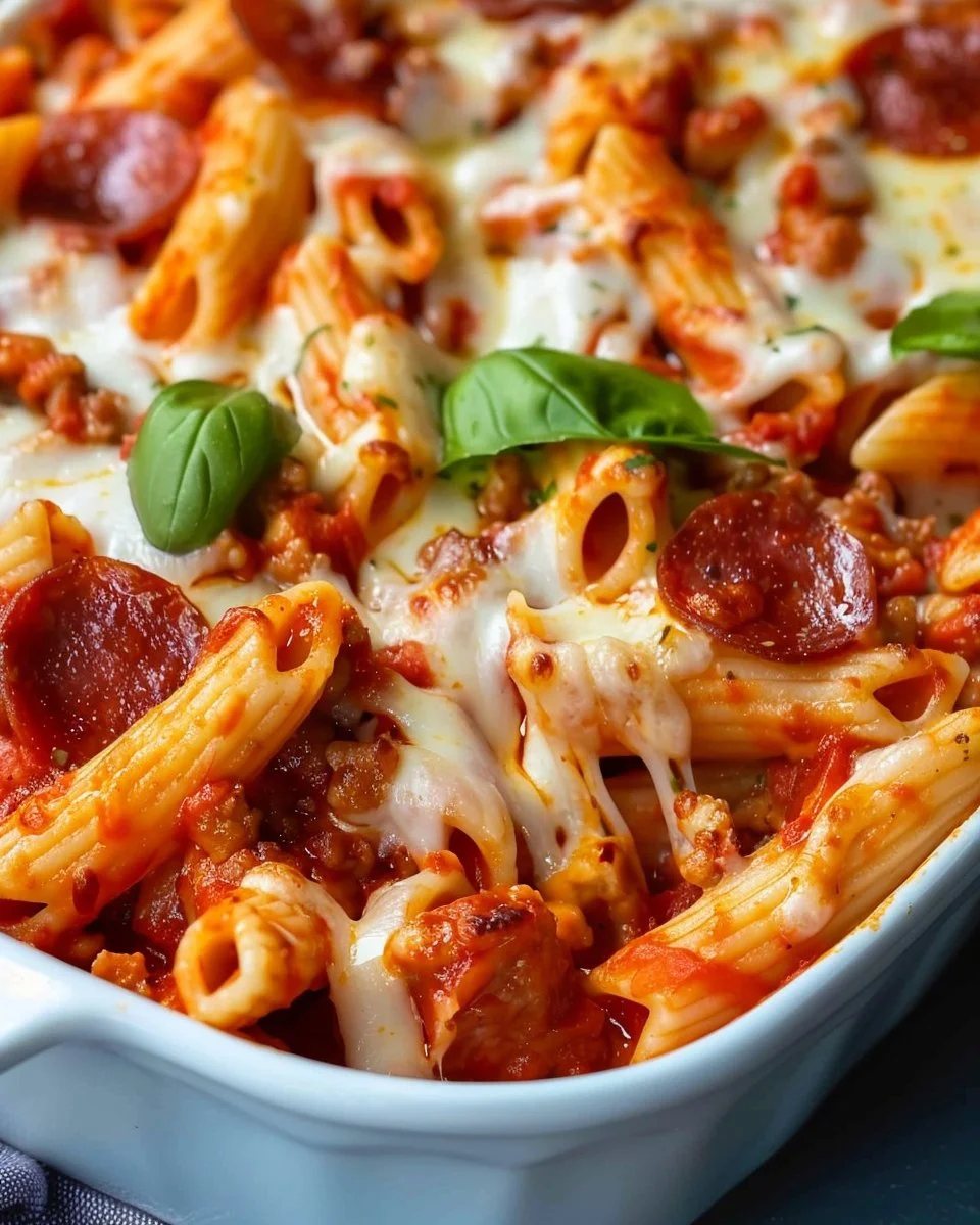 Pizza Pasta Bake
