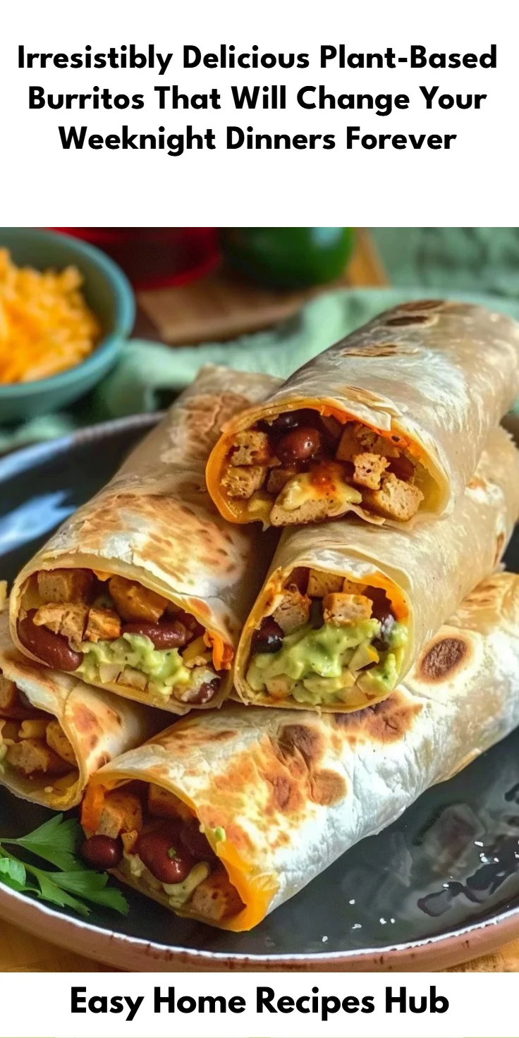 Plant-Based Burritos Recipe