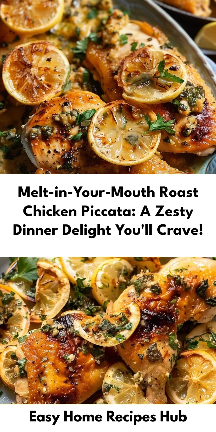 Roasted Chicken Piccata Recipe