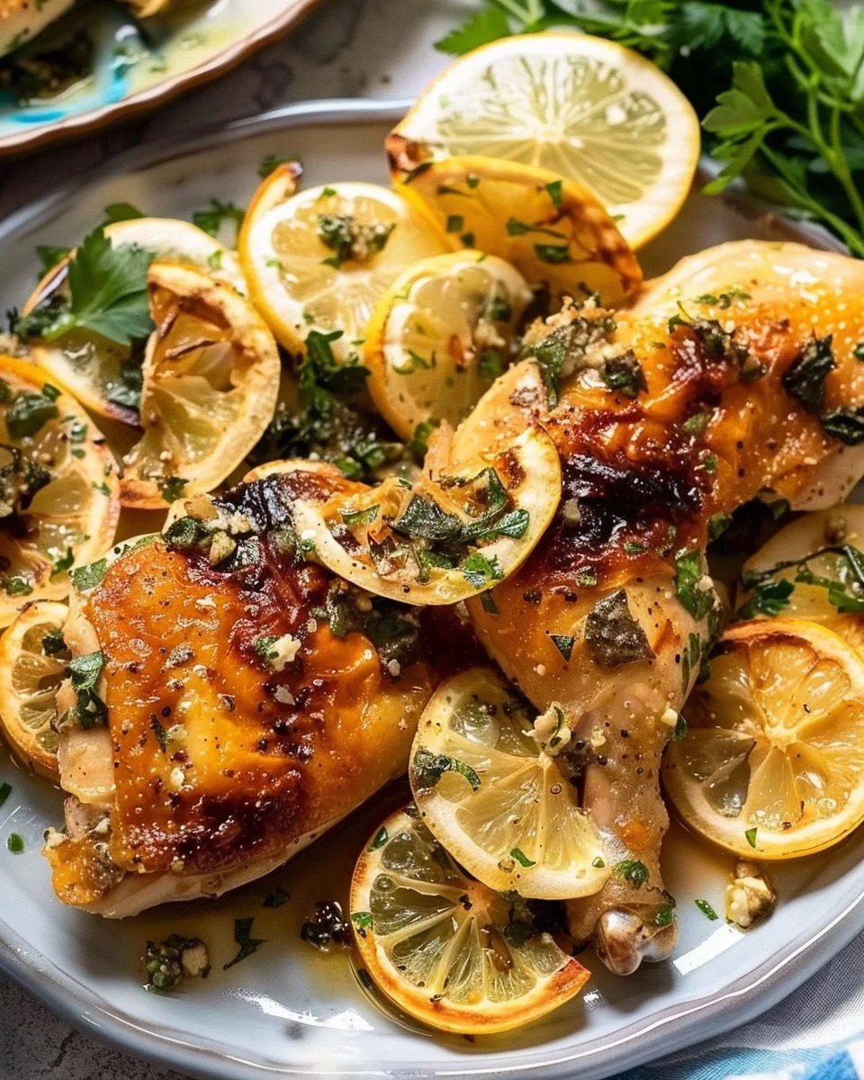 Roast Chicken Piccata