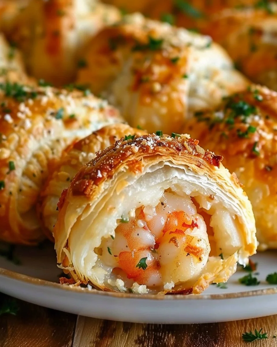 Shrimp & Crab Stuffed Crescent Bombs: Easy and Indulgent Treats