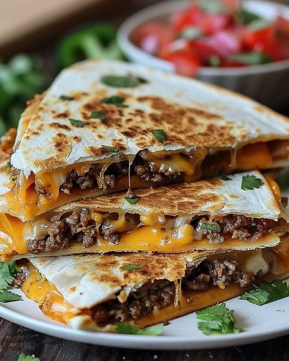 Delicious quesadillas from the Smashburger menu showcasing crispy and flavorful fillings.