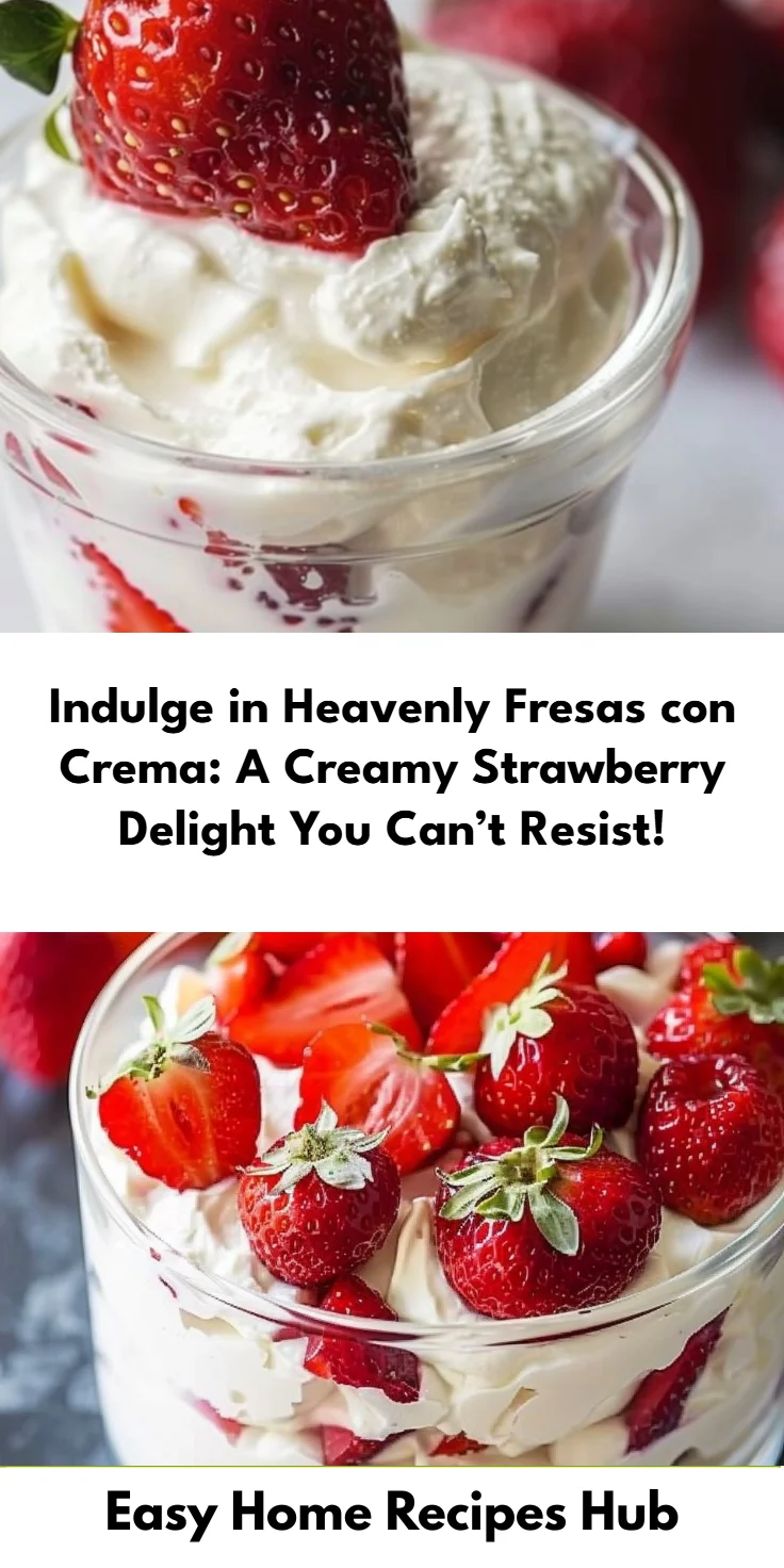 Strawberries with Cream