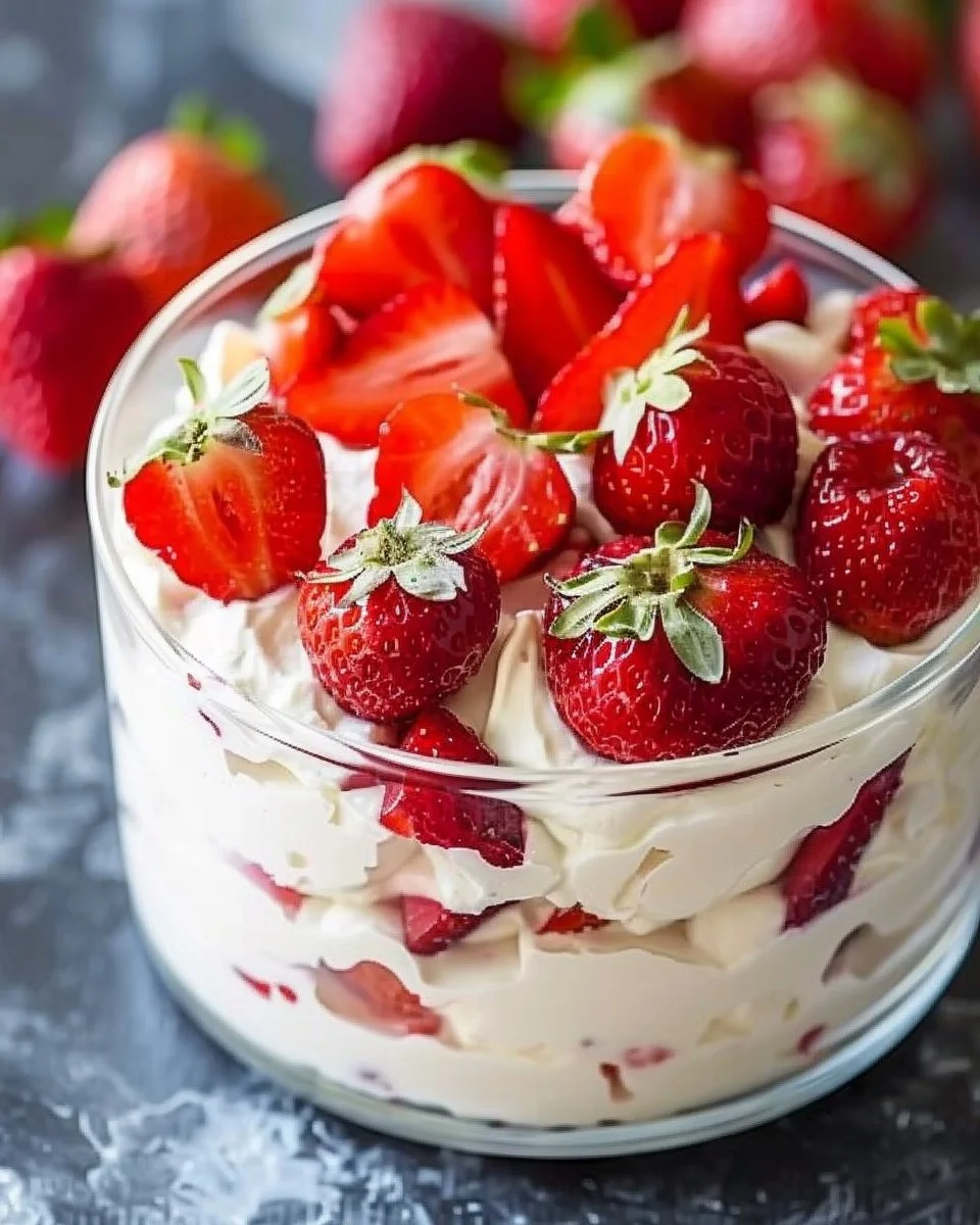 Fresas con Crema