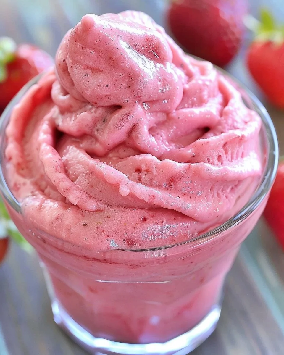 Strawberry Dole Whip - My Recipe Treasures