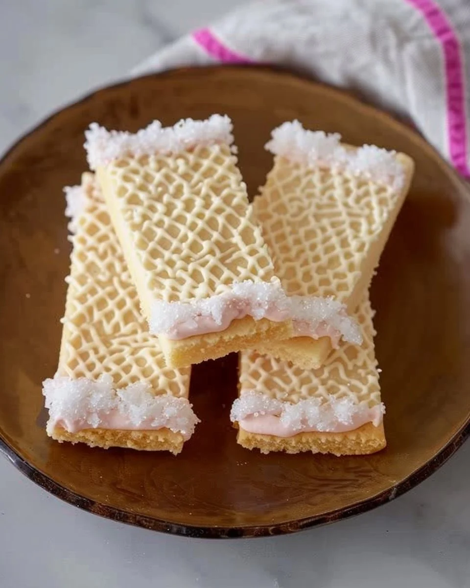 Sugar Wafer Pencil Cookies