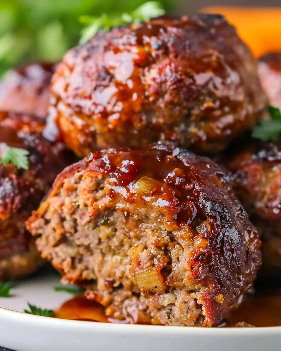 Air Fryer Mini Meatloaves