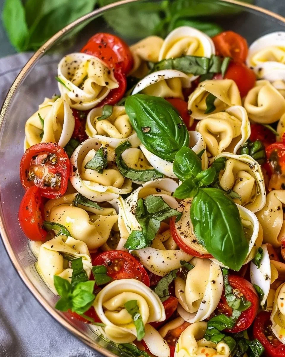Tortellini Caprese Salad