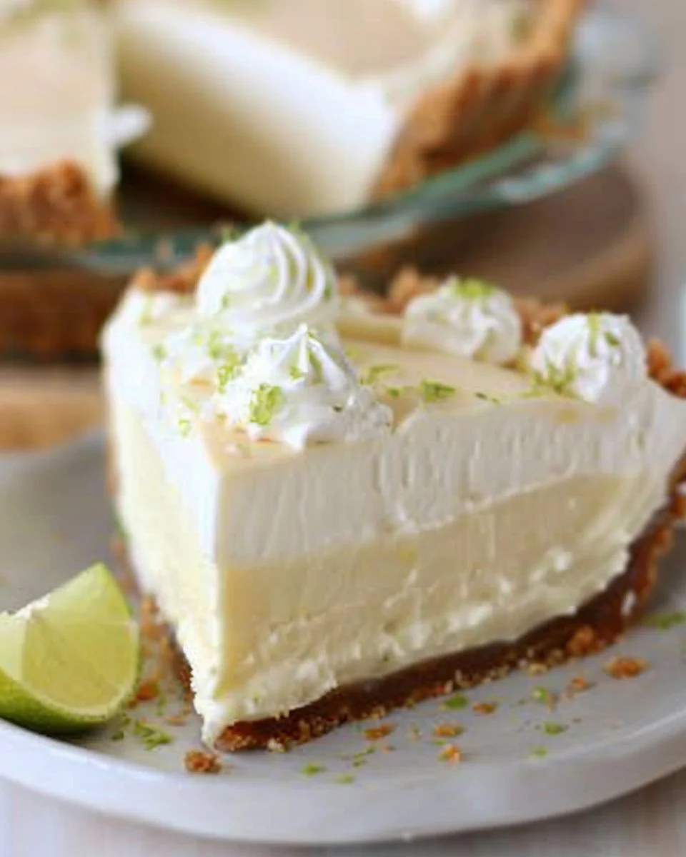Triple Decker Key Lime Pie