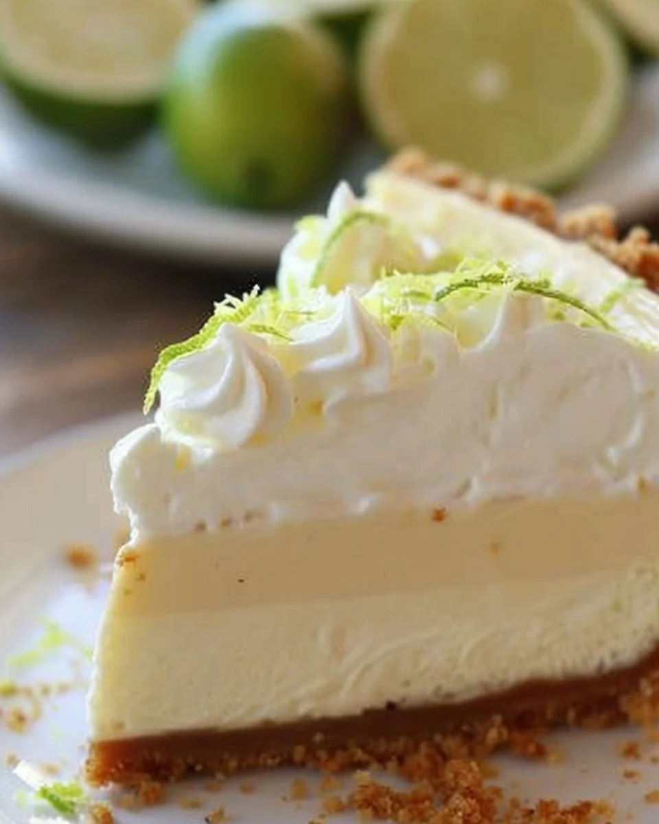 Triple Decker Key Lime Pie