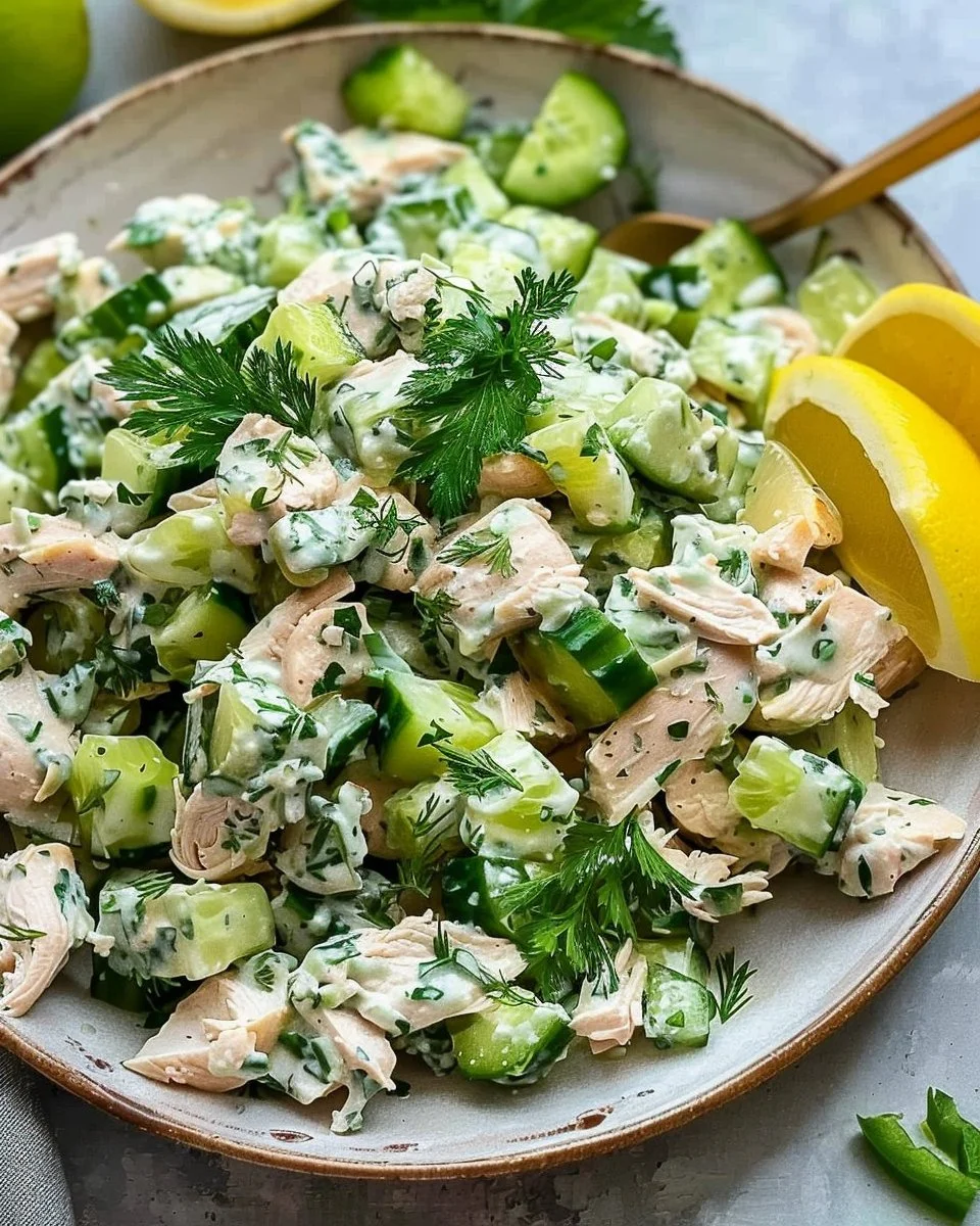 Tzatziki Chicken Salad