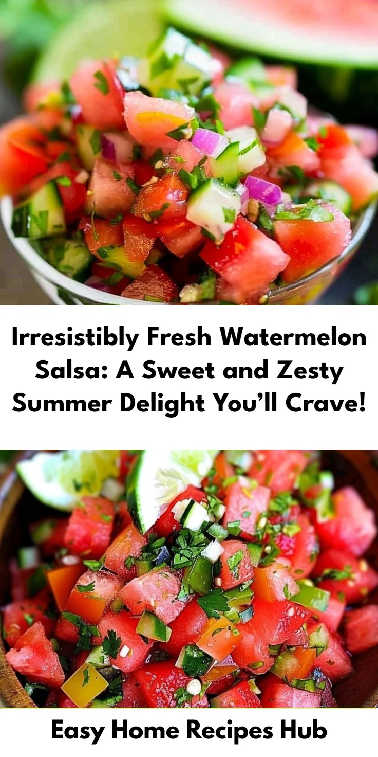 Watermelon Salsa Recipe