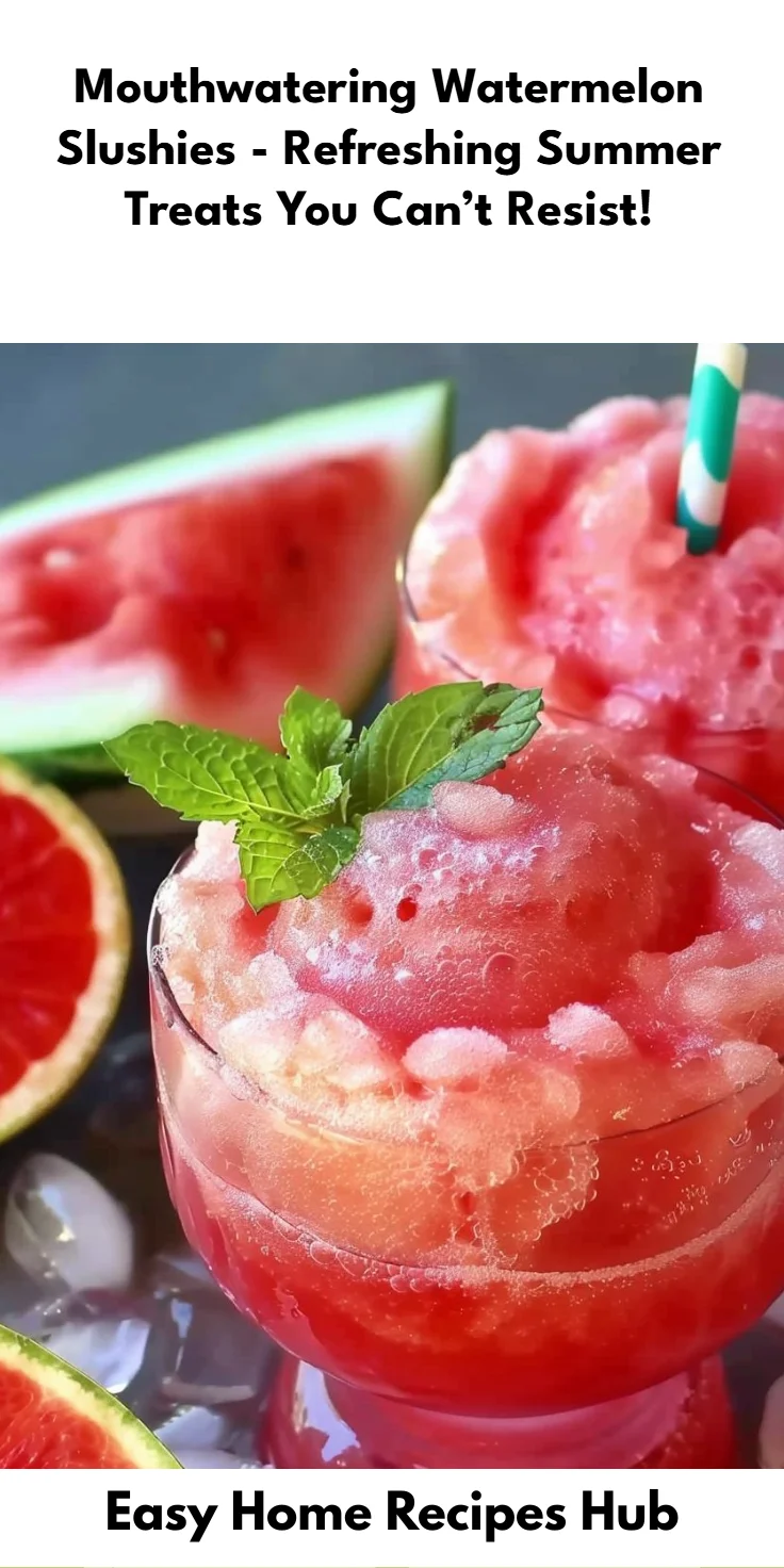 Watermelon Slushies