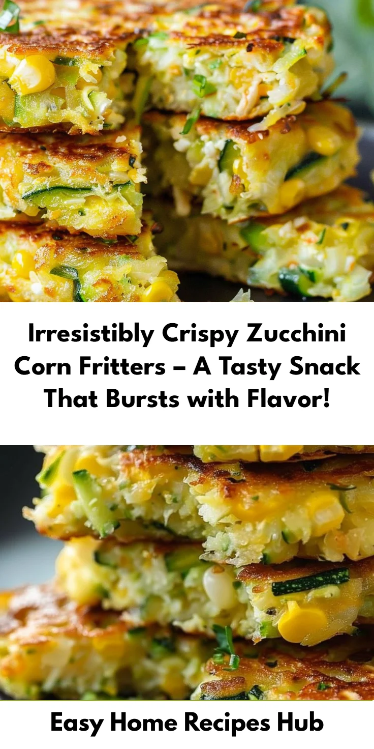 Zucchini Corn Fritters