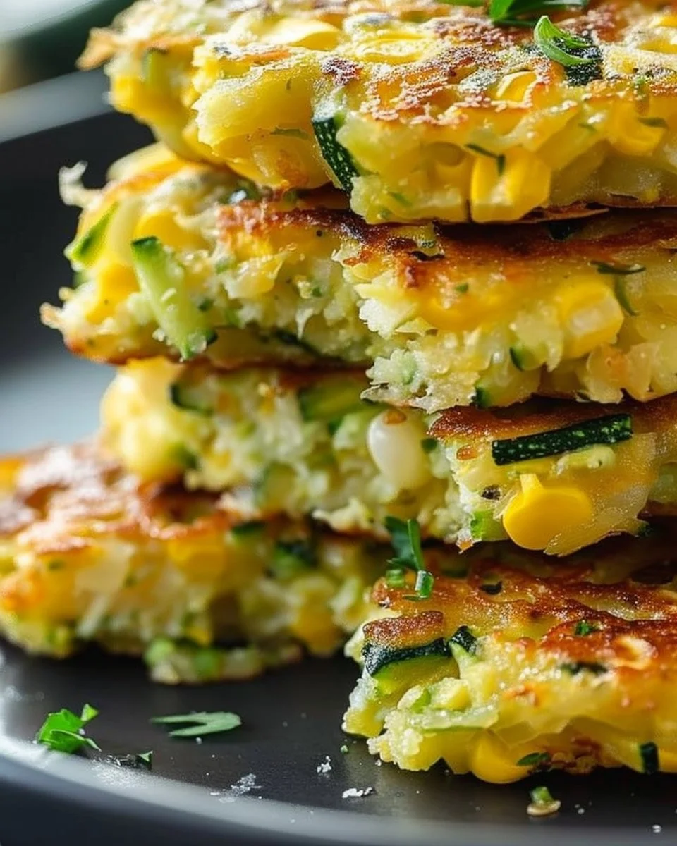 Zucchini Corn Fritters