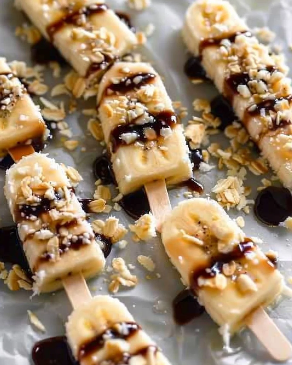 Frozen Banana Snacks