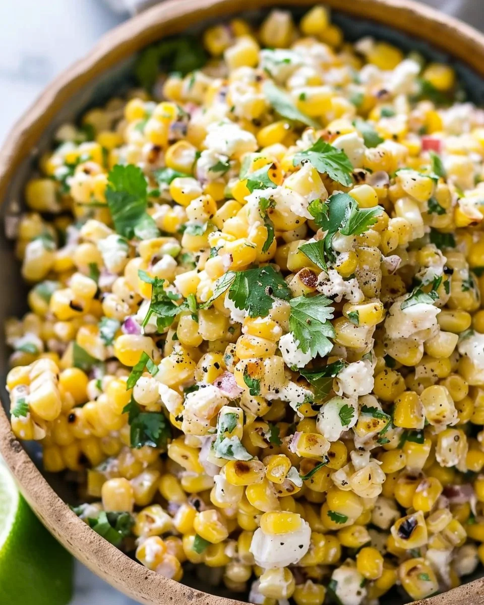 Lightened-Up Mexican Street Corn Salad
