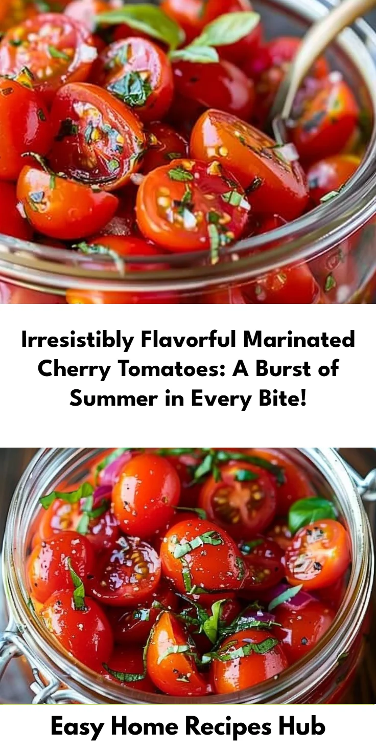 How to Marinate Cherry Tomatoes
