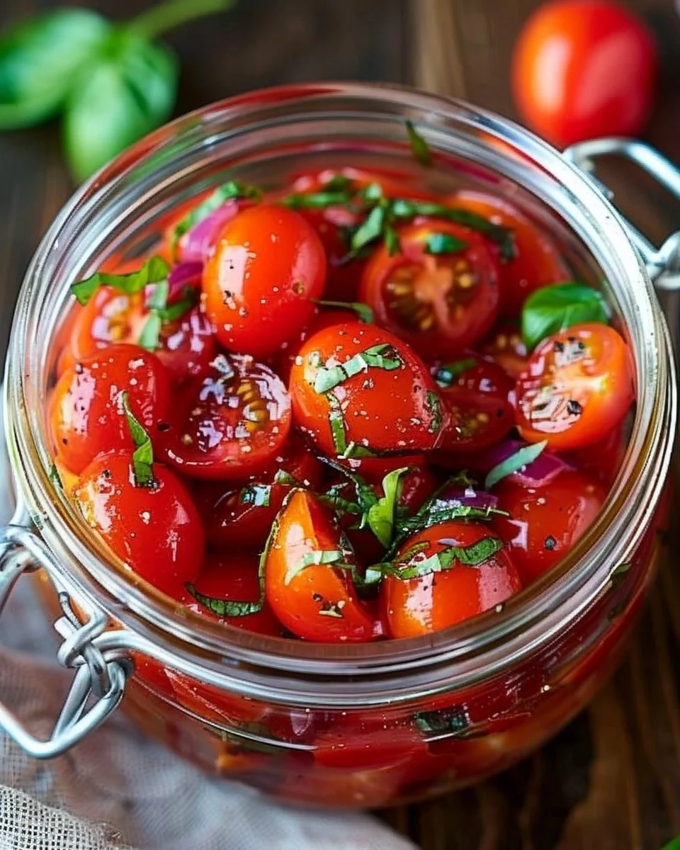 Marinated Cherry Tomatoes