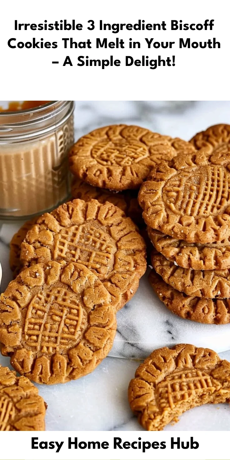 Ingredient Biscoff Cookies