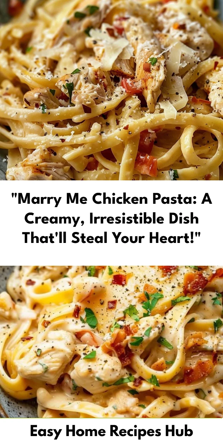 Marry Me Chicken Pasta Recipe