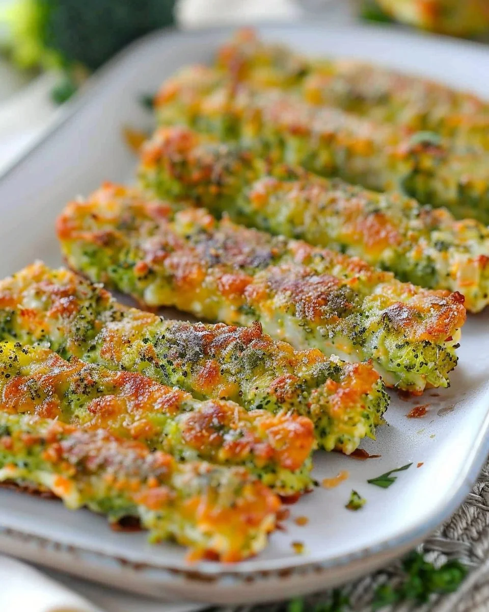 Easy broccoli cheese sticks recipe for kids' healthy snack