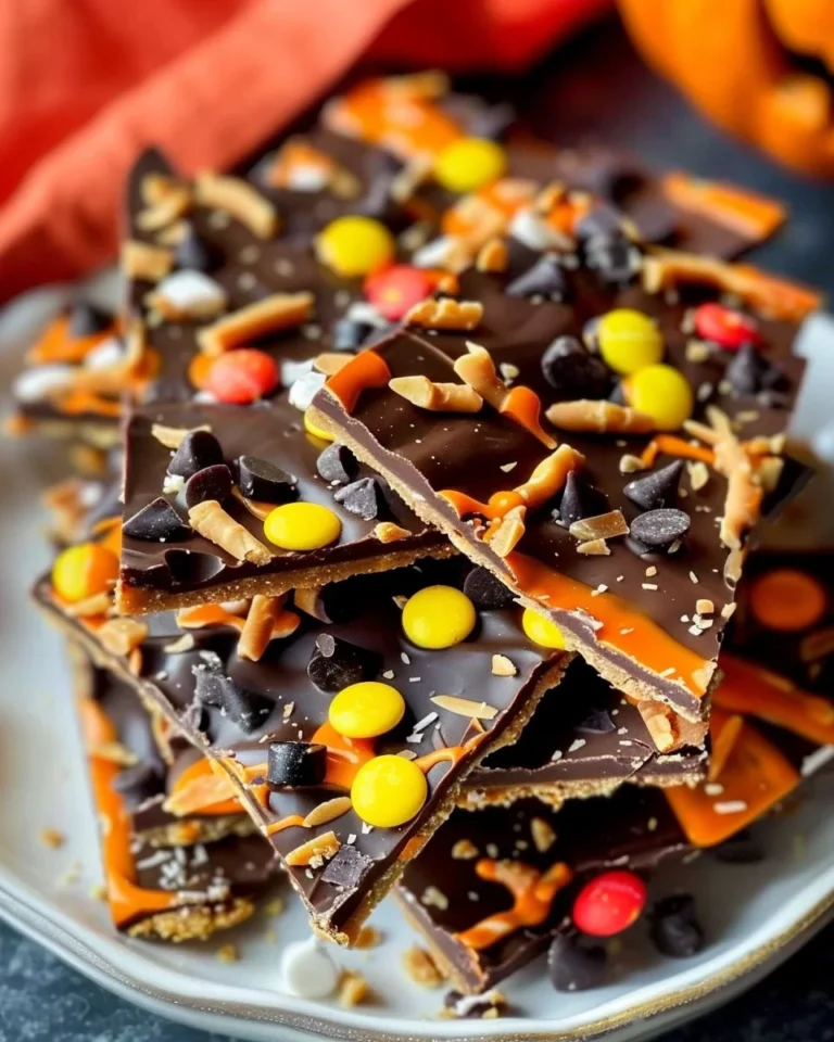 Easy homemade holiday candy bark decorated with festive sprinkles