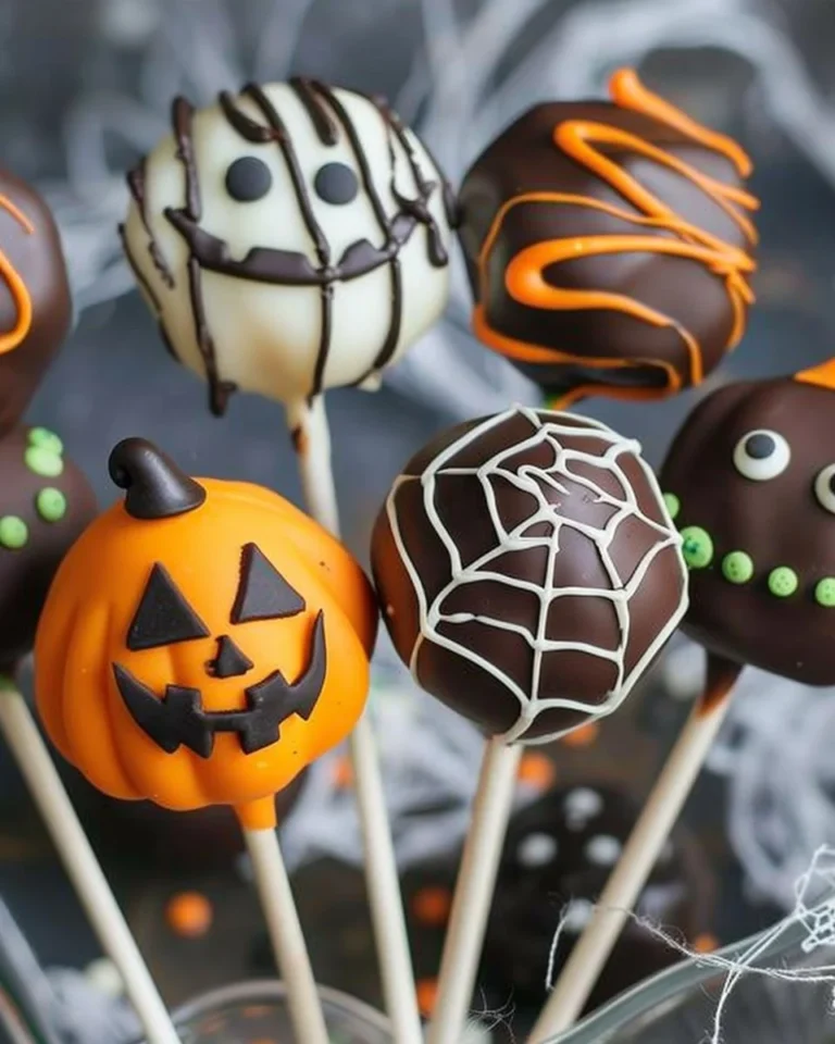 Colorful holiday cake pops decorated for festive celebrations